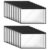 Merkaunis Clear Zipper Pouches 20 Pcs PVC Waterproof Envelopes Zipper Bags