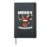 Merry Christmas Reindeer Xmas Lights Cute Men Women Kids Hardcover Journal, Black