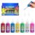 Mesen 7 Pack Glitter Glue Stick Set, 3D Non-Toxic Washable Glue Pens, DIY Arts & Crafts Glitter Pen, Glitter Glue Gel Pens for Art Projects, Painting, Grad Caps Assorted