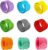 MESINURS 6 Pcs Silicone Slap Bracelets for Kids, Textured Fidget Wristbands
