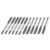 Mesuaenb 12 pcs Shell Black Ink Writing 0.5mm Gel Pen pens