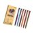 Mesuaenb 6PCS Frees Retractable Gel Pen Fast Dry pens