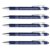 Mesuaenb Personalized Pens with Stylus (12 Count (Pack of 1) pens