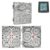Metal 7-in-1 DND Dice Set，Silver