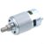 Metal 775 DC Motor High Torque 12-25V for Hair Dryer Replacement and DIY Electric Tools Silver Finish