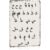 Metal Arabic Alphabet Calligraphy Practice Chart Wall Decor, 8×12 Inch Aluminum Arabic Calligraphy Practice Reference Sheet, Arabic Letter Learning Art Poster for Home Studio Classroom