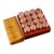 Metal Chinese Chess Set Xiangqi with Leather Chessboard & Wooden Box