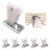 Metal Curtain Pulley Set 6-Pack for Roman Blinds