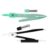 Metal Drafting Compass 2 Set with Pencil Refill