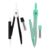 Metal Drafting Compass 2 Set with Pencil Refill for Wood and Paper