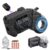 Metal Fidget Gun EDC Toy – Stress Relief Spinner Fidget Toys Adults with Shell Ejection, Bullets & Target, Desk Toys for Men Women (Black)