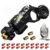Metal Fidget Toy for Adults – 5-in-1 Gun Shaped EDC Fingertip Toy with Slider, Clicker, Spinner & Bullet Launcher, 20dB Quiet Glow-in-the-Dark Gadget for Office/Travel/Study, for Men