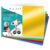 Metallic A4 230gsm Large Card Sheets Coloured Card for Creative Hobbies Art Projects and Decorations Glossy Effect · m-office (125 Sheets, Assortment)