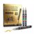 Metallic Acrylic Paint Brush Markers, 12Pcs Set Soft Flexible Brush Tip Metallic Paint Pens, Pigment Marker for Rock Painting, Glass,Ceramic, Card Making, DIY Crafts & Art Supplies (Gold Set)