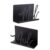 Metal Mail Holder and Letter Stand Set Black Metal Mail Rack Envelope Rack for Home Desktop Organization Letter Sorter