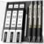 Metal Mechanical Pencil Set with Case, 3-Pack 0.5mm Fine Point Pencils