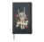 Metal Music Until Death Rock Hardcover Journal, Black