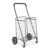 Metal Rolling Utility Shopping Cart with Foldable Design