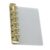 Metal Side Insert Binder Clip for Journal Planner Notebook Scrapbooking Crafting Project and Document Binding Partition Clip Page Divider Safe Crafting Supplies