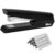 Metal Stapler with 830 Staples, Office Stapler, Staplers for Desk, 30 Sheet Capacity, Non-Slip, Black