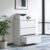 Metal Storage Vertical Filing Cabinet with Lock, 3 Drawers File Locker