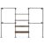Metal Wall Clothes Rack Heavy Duty Clothes Organizer Large Capacity