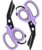 MEUUT All Purpose Scissors 2 PCS with Carabiner for Kitchen Outdoor