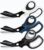 MEUUT All Purpose Scissors 8 Inch 3 Pack utility scissor for Heavy Duty Use