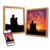 MEWEACHI Personalized Pet Memorial Picture Frame Custom LED Light Box Photo Frame for Loss of Dog Cat Illuminated Wooden Bereavement Sympathy Remembrance Gift Dog Memorial Gifts Afterglow