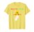 Mexican Train Dominoes Score T-Shirt, Men, Lemon Yellow, X-Large