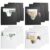 MFTEK Magnetic File Holder 12 Pockets Paper Holder, Hanging File Organizer Office Supplies Storage for Cabinets, Whiteboard, Magnetic Mail Letter Folder for Refrigerator