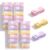 M&G 24 Pcs Pencil Erasers, Assort Color Rectangular Writing Erasers for School Office, Art Erasers for Drawing (Macarons)