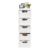 Mgorgeous 5-Drawer Storage Cabinet with Wheels, PP Space-Saving Organizer