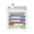 Mgorgeous 7-Tier Desktop Paper Organizer, Vertical File Rack for Offices