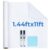 M&G White Board Wallpaper Dry Erase Board for Wall, 1.44x11FT Whiteboard Peel and Stick Wallpaper, Dry Erase Contact Paper with 2 Markers and Wipe Out Cloth (Inside the Roll), No Ghosting
