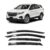 MIALUTY® Window Visors Rain Guards for Chevrolet (Chevy) Equinox 2018-2024, Out-Channel Vent Visors Heat Insulation Sun Shade Accessories for Cars