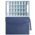 MianBiz Mahjong Practice Board with Large PU Leather Bag – Solo 3D Printed Training Aid for Learning 2026 New Card Patterns, Perfect Strategy Tool for Beginners & Pros (Blue)