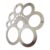 Micpointik Stainless Steel Leather Cutting Angle Ruler