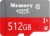 Micro Card 512GB TF Card High Speed Class 10,for Smartphone Digital Action Camera Tablet and Drone,with Adapter