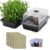Microgreens Kit, 2 Nurseries, High Germination Seeds Included, No Soil