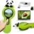 Microscope Camera for Kids Gifts Toys- Handheld Pocket Microscopes with Endoscope and Autofocus Mini Digital Educational Science Kit for Christmas Birthday for Age 3-5 5-7 8-12 Girls Boys, Panda