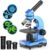 Microscope for Kids Beginners Children Student, 40X- 1000X Compound Microscopes with 52 pcs Educational Kits
