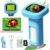 Microscope for Kids, Digital Handheld Kids Microscope with 10 Slides, Photo and Video Mini Portable Pocket Miniscope Science Toys Gifts for 3-12 Age Year Old Boys Girls (Blue)