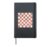 Mid-Game Chess Tactics Hardcover Journal, Black
