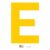 Mighty Line E Letter Floor Marker, 10 ct, 4.5 x 10 in