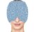 Migraine Relief Cap Headache Relief Cap Hat Head Ice Pack Wrap Migraine Cold Cap Ice Hat for Migraines Headache Tension Stress Hangover Cap Ice Beanie Cooling Gel Cap Women Men (Blue)