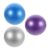 Mikikit 3pcs Small Pilates Ball Set 9.8 Inch PVC Exercise Balls for Yoga Workouts and Posture Correction for Home Training and Gym Balance