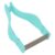 Mikikit Facial Hair Remover for Women Manual Epilator with Hips Material, Gentle on Skin, Removes Unwanted Facial Hair, Compact and Portable for Home Use, Light Green