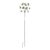 Mikikit Metal Outdoor Wind Spinner Stake for Lawn and Patio Decoration