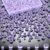 MIKIMIQI 560 Pcs Briollete Crystal Glass Beads for Jewelry Making, Faceted Rondelle Crystal Beads with Box,Crystal Spacer Beads for DIY Craft Bracelets Charms Wind Chimes, 4/6/8mm (Light Purple)